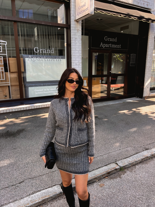 Sine Knit Cardigan - Volcanic Ash  - Image 4