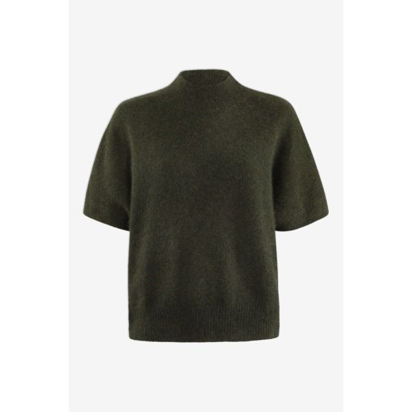 Doanne Sweater |Army Strikket genser fra Six Àmes