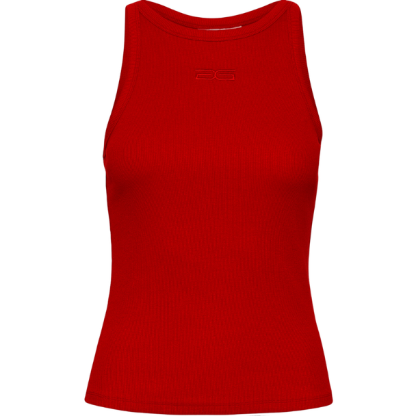 Drew Logo Tank - Haute Red  - Image 1