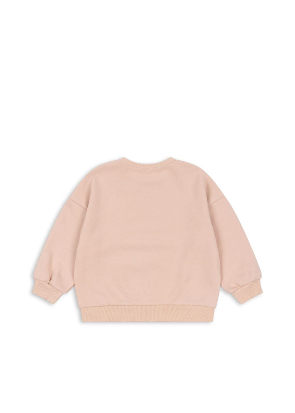 Lou Glitter Sweat Shirt - Cameo Rose - Image 2