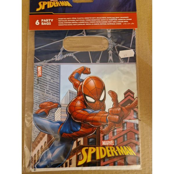 Gavepose, SPIDER-MAN, 6 stk