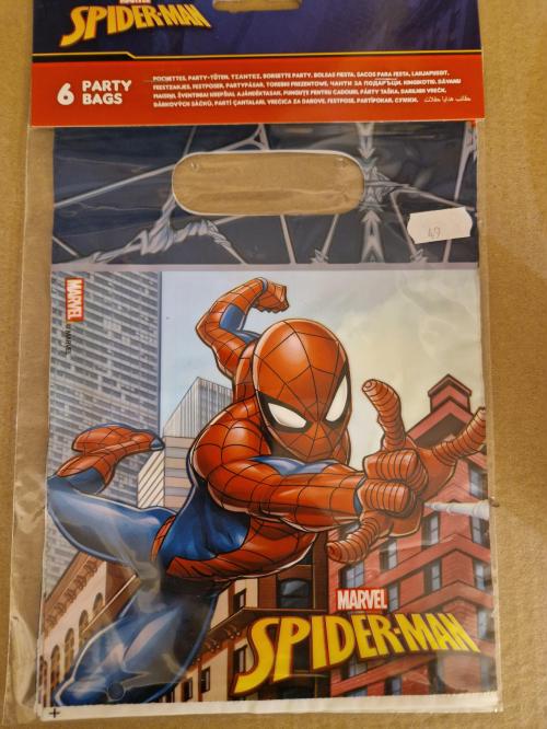 Gavepose, SPIDER-MAN, 6 stk