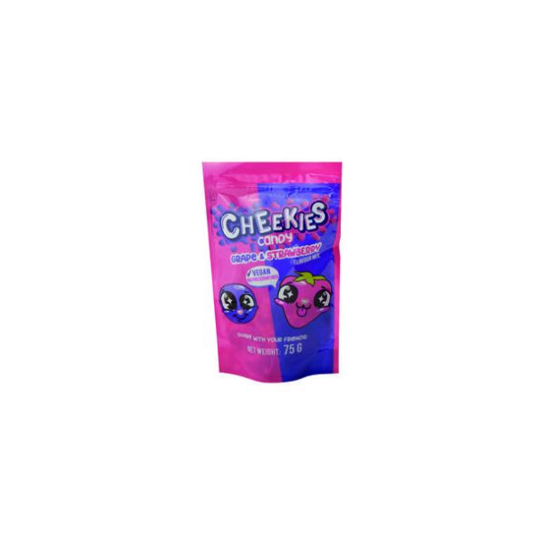 CHEEKIES – grape and strawberry MIX 75 G