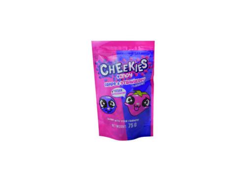 CHEEKIES – grape and strawberry MIX 75 G