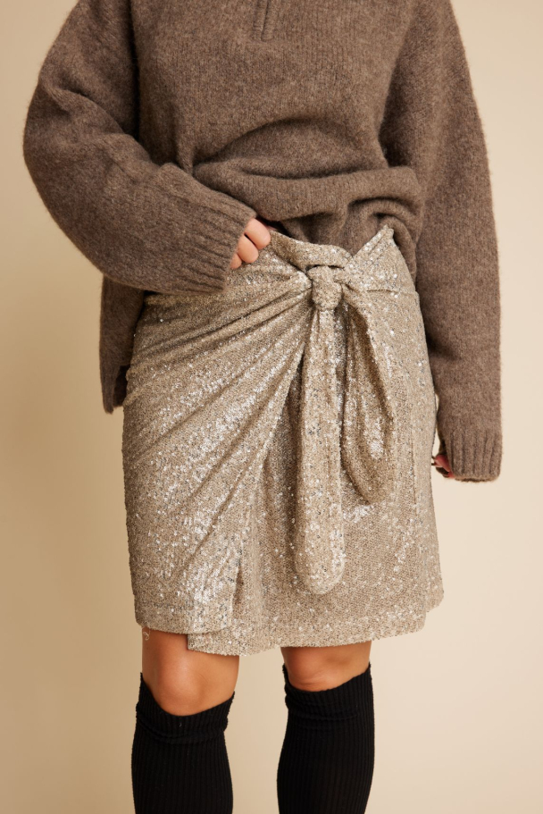 MAREN SEQUINS SKIRT - Image 3