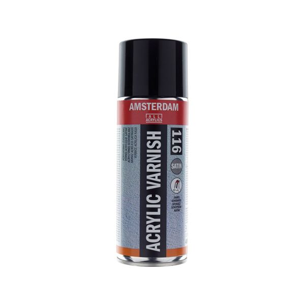 Amsterdam Acrylic Varnish Satin 116 – 400ml Spray