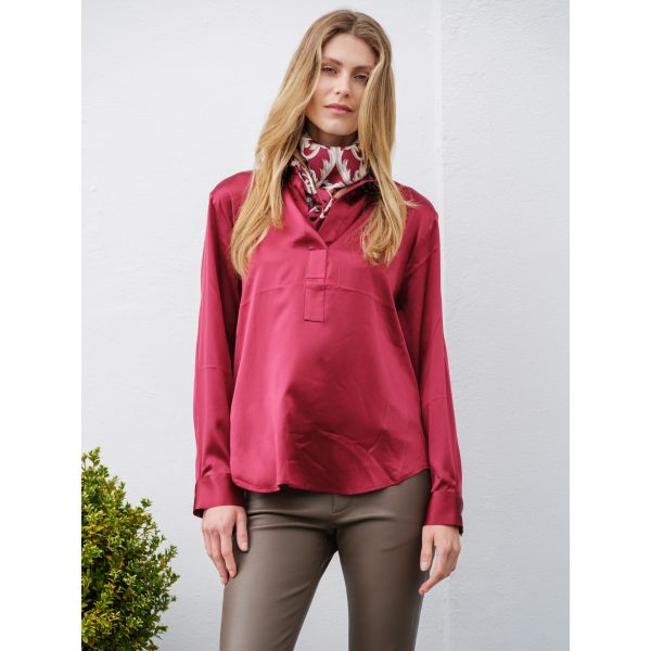 Leia Blouse - Wildberry