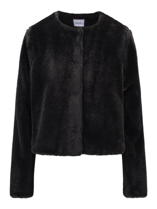 Carro Fake Fur Jacket Blk