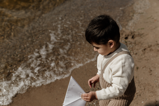 Granny Teddy Footed Tights - Oyster Grey - Image 4