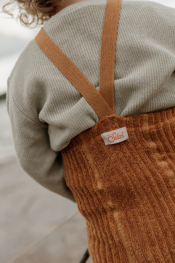 Granny Teddy Footless Tights - Amber - Image 4