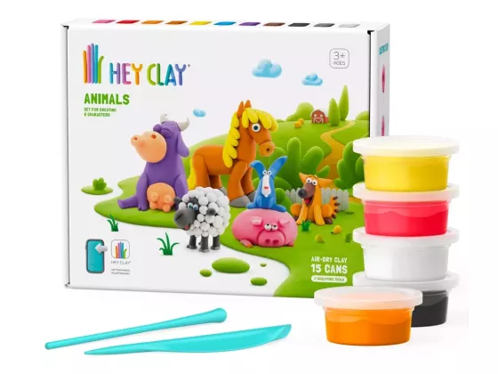 Lekeleire 15 bokser, Animals - Hey Clay