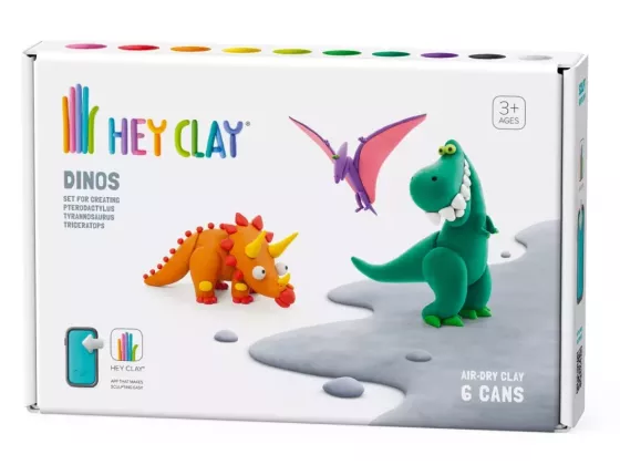 Lekeleire 6 bokser, Dinos - Hey Clay