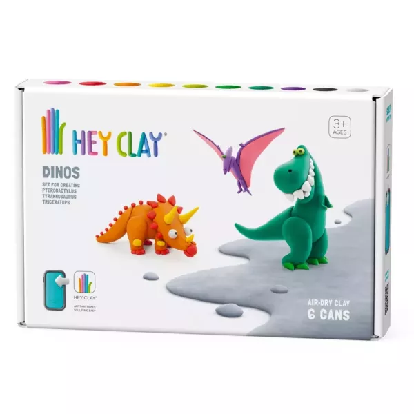 Lekeleire 6 bokser, Dinos - Hey Clay