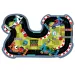 Puslespill 80 brikker - Cars "Race Track"