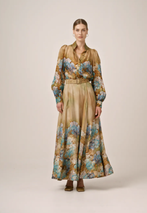 Organza Blouse - Forest Flower - Image 4