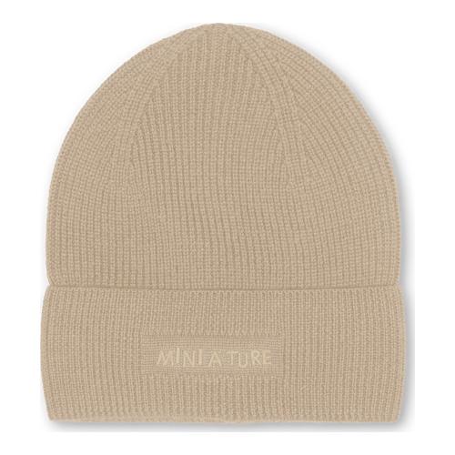 MINI A TURE - MATBOJE WOOL BEANIE SAVANNAH TAN