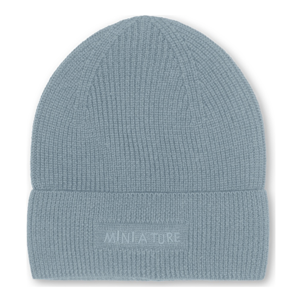 MINI A TURE | MATBOJE Wool Beanie - Citadel Blue