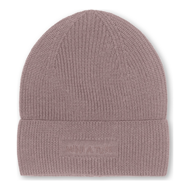 MATBOJE Wool Beanie - Light Plum