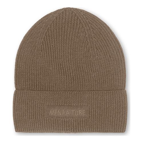 MINI A TURE | MATBOJE Wool Beanie - Morel Grey