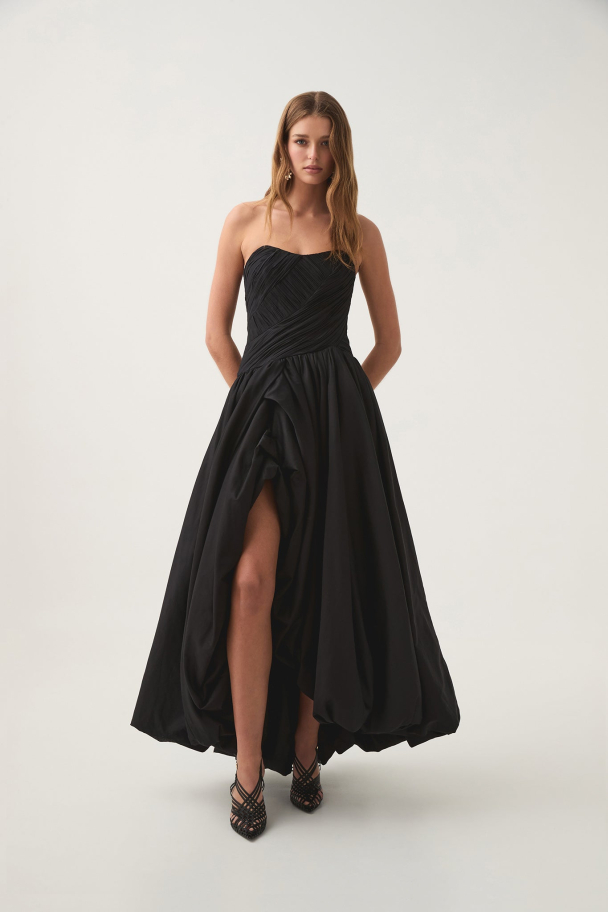 Spatial Maxi Dress - Black  - Image 2