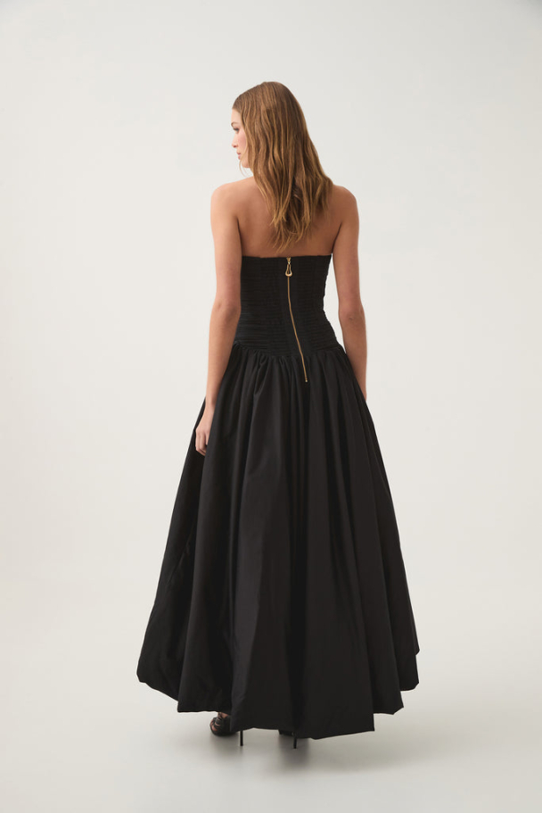 Spatial Maxi Dress - Black  - Image 3