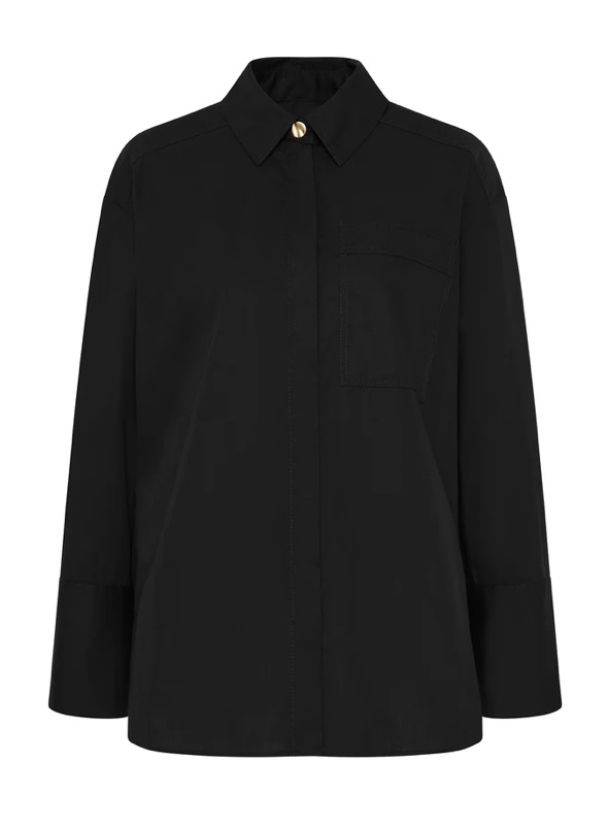 Motion Geometric Circle Shirt - Black  - Image 3