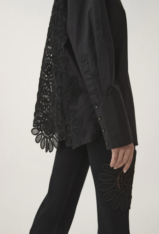 Motion Geometric Circle Shirt - Black  - Image 5
