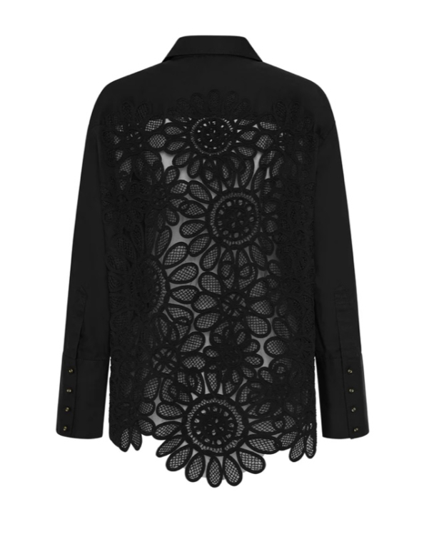 Motion Geometric Circle Shirt - Black  - Image 6