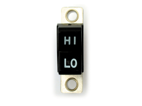 Handlebar rocker switch, Hi/Low. Black