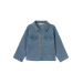 Okaja Shirt, Medium Blue Denim - Lil' Atelier