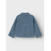 Okaja Shirt, Medium Blue Denim - Lil' Atelier