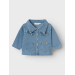 Okaja DNM Shirt, Medium Blue Denim - Lil' Atelier