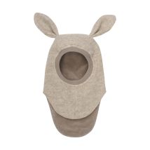 Balaclava Ears Wool - Sand Melange