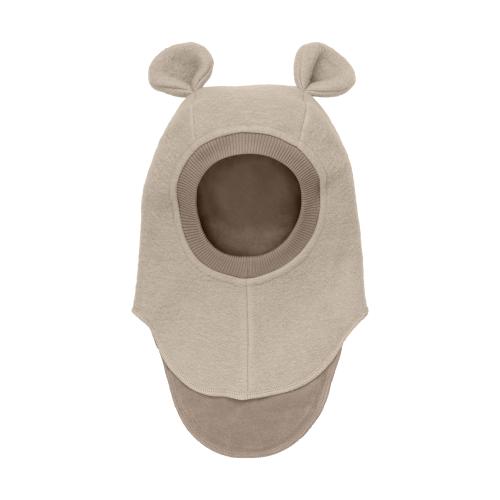 HUTTEliHUT - BALACLAVA BEAR WOOL SAND MELANGE