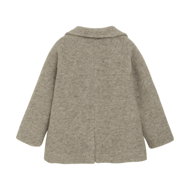 Coat Wool - Camel Melange - Image 2