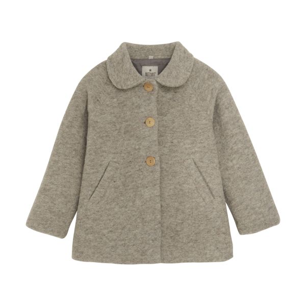 HUTTEliHUT | Coat Wool - Camel Melange