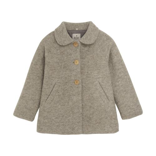 HUTTEliHUT | Coat Wool - Camel Melange