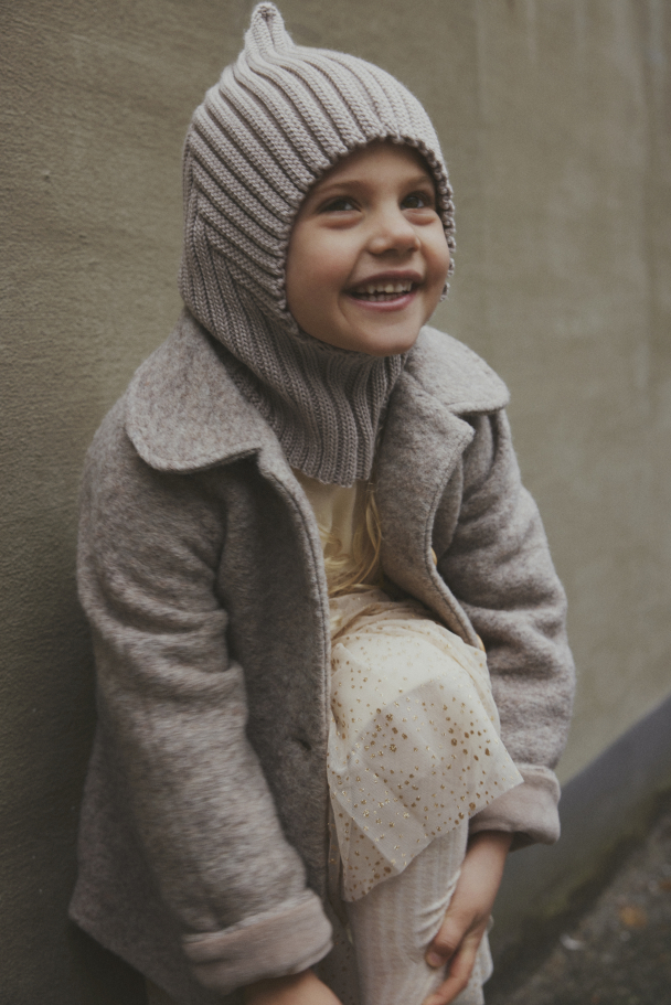 Coat Wool - Camel Melange - Image 4