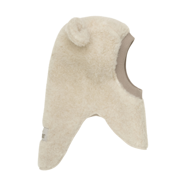 HUTTEliHUT - BALACLAVA WOOL TEDDY CEMENT - Image 2