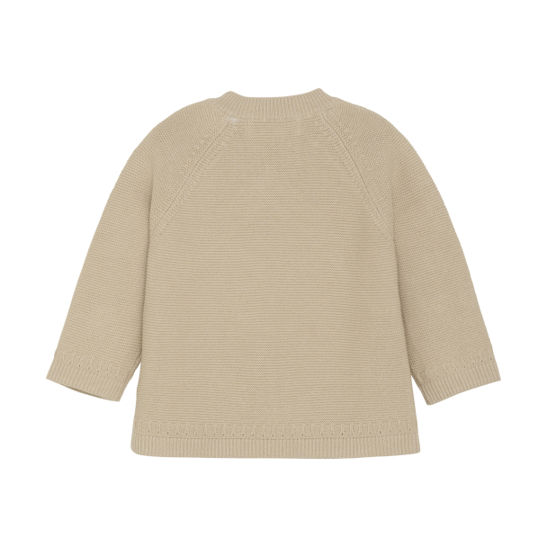 Cardigan Wrap Knit - Cement - Image 2