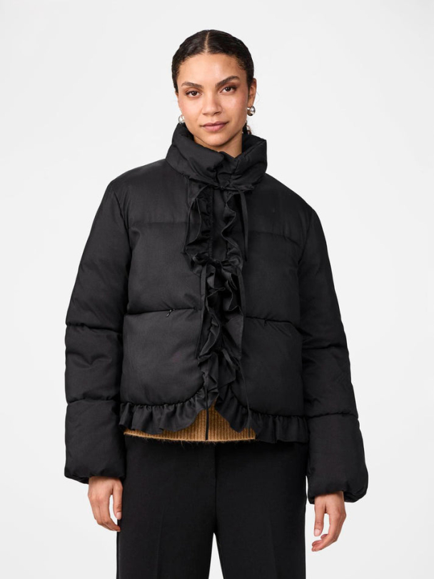 Malino Padded Jacket - Black - Image 3