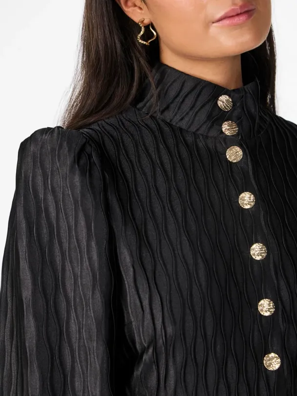 Y.A.S Ripple Shirt Dress - Image 5