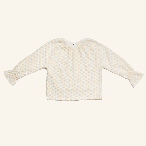 Lily Blouse - Offwhite Broderie - Image 1