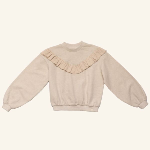 Navy Natural | Keet Genser - Beige Melange