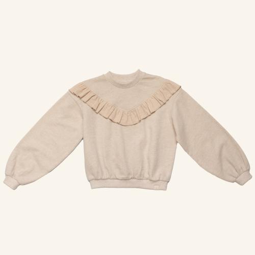 Navy Natural | Keet Genser - Beige Melange