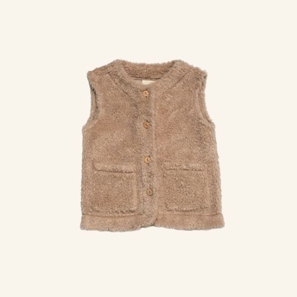Navy Natural | Max Teddy Vest