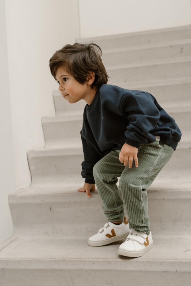 Oversized Sweater - Navy Mountain - Image 3