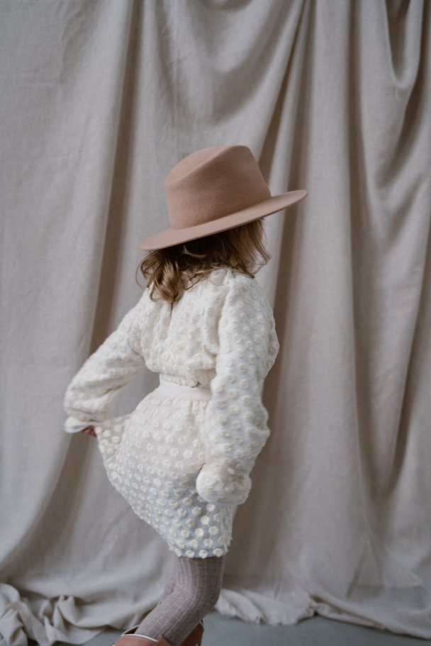 Lily Skirt - Offwhite Broderie - Image 2