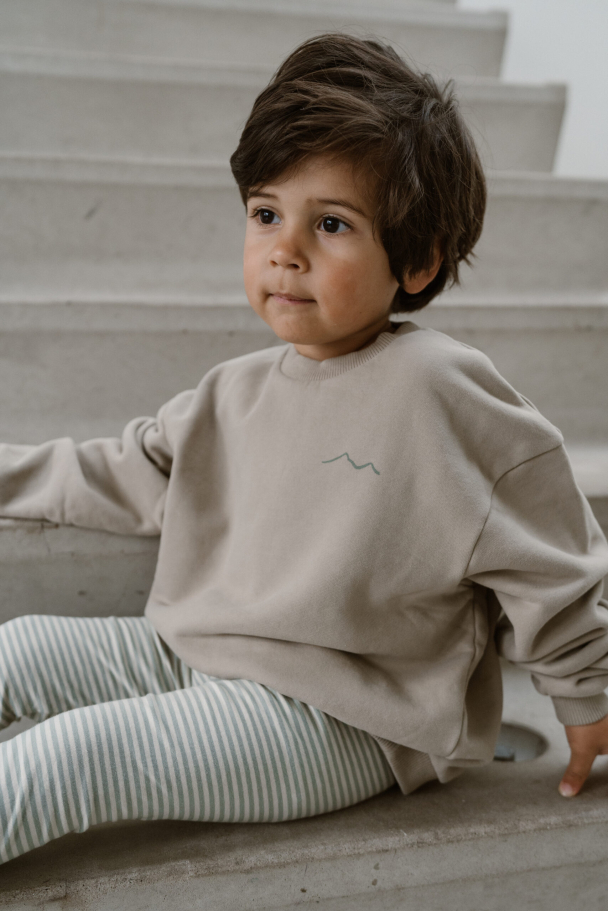 Oversized Sweater - Taupe Mountain - Image 2