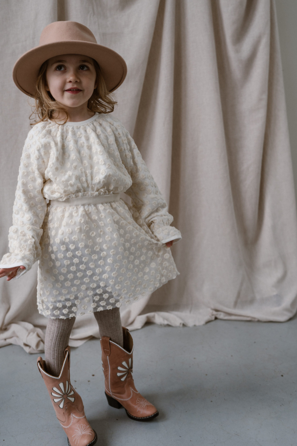 Lily Skirt - Offwhite Broderie - Image 3